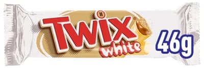 Twix White sušenka s karamelem v bílé čokoládě