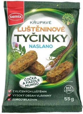 Semix Luštěninové tyčinky naslano čočka a fazole mungo