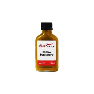 The ChilliDoctor Yellow Habanero chilli mash