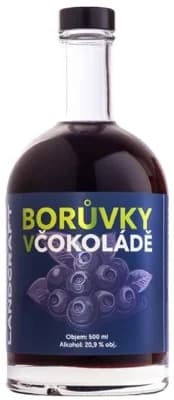 Landcraft Borůvky v čokoládě likér 20,9%