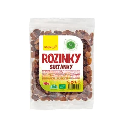 Wolfberry BIO Sušené rozinky
