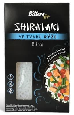 Bitters Fit Shirataki ve tvaru rýže