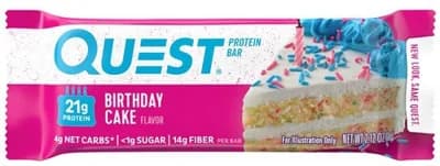 Quest Nutrition Protein Bar - Birthday cake