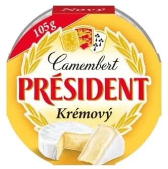 Président Camembert krémový