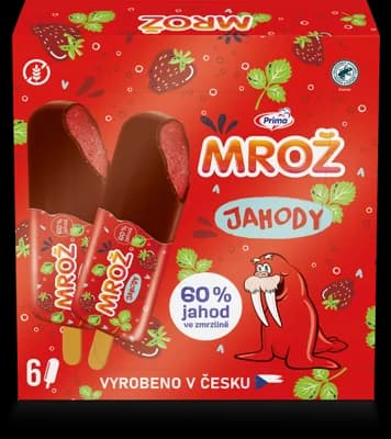 Mrož jahody multipack