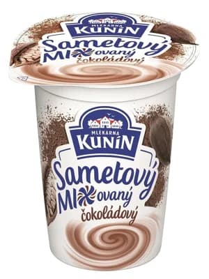 Mlékárna Kunín Sametový jogurt čokoládový