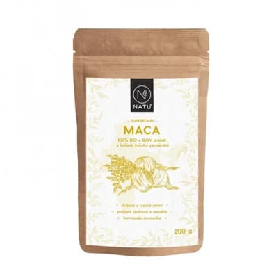 NATU Maca BIO prášek 200 g