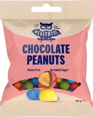 HealthyCo Chocolate Peanuts arašídové kuličky