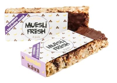 Muesli Fresh Tyčinka banán-káva