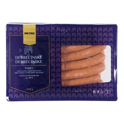 METRO Premium Párky debrecínské chlaz.