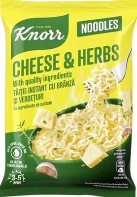 Knorr Nudle se sýrovou polévkou