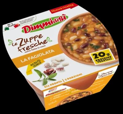 DimmidiSì Polévka s luštěninami a zeleninou (2 porce)