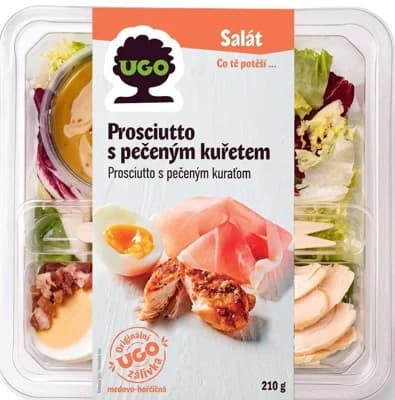 UGO Salát prosciutto s pečeným kuřetem