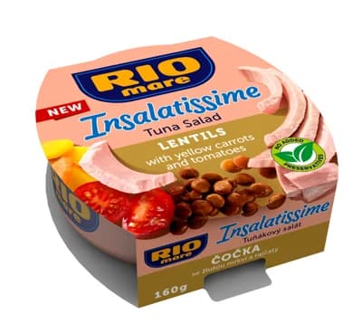 Rio Mare Insalatissime Tuňákový salát s čočkou
