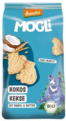 Mogli BIO Kokosové sušenky s certifikací Demeter