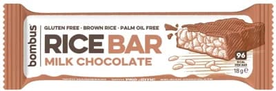 Bombus Rice bar mléčná čokoláda