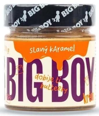 BIG BOY® Slaný karamel - Arašídový krém s karamelem a himalajskou solí