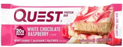 Quest Nutrition Protein Bar - White Chocolate Raspberry