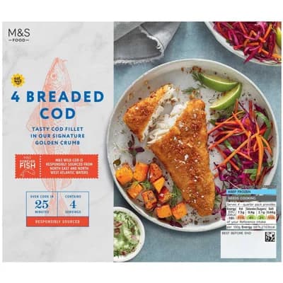 Marks & Spencer Filety z tresky obecné obalené ve strouhance