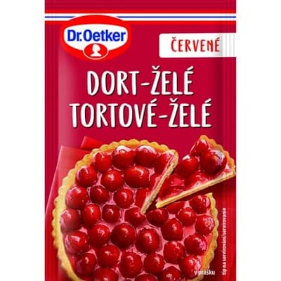 Dr. Oetker Želé dortové červené 36 x