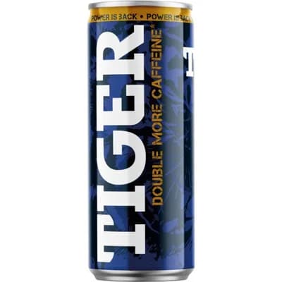 Tiger Energy Double Caffeine, plech