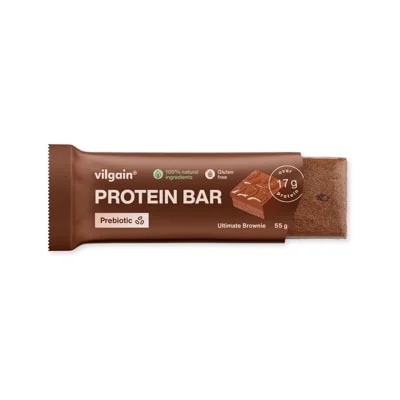 Vilgain Prebiotic Protein Bar – Ultimate Brownie