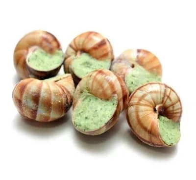 Escal Šneci s česnekovým máslem L