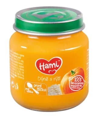 Hami Příkrm dýně s rýží