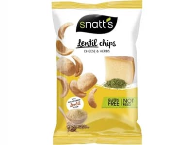 Snatt's Snatt´s Lentil chips - sýr, bylinky BEZLEPKOVÉ