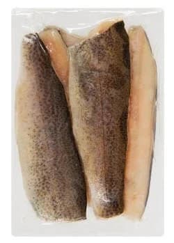 Pstruh filet s kůží individuálně rychle zmraz. (IQF) mraž. vakuum