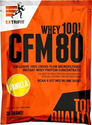 Extrifit CFM Instant Whey 80 - jahoda