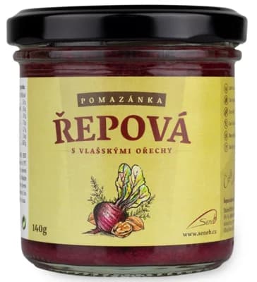 Seneb Pomazánka z červené řepy s vlašskými ořechy