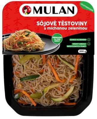 Mulan Sójové těstoviny se zeleninou
