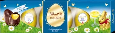 Lindt Čokoládová vajíčka s vaječným likérem