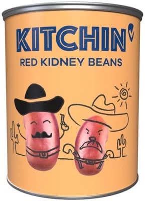 Kitchin Červené fazole Kidney v mírně slaném nálevu