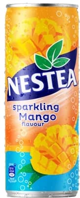 Nestea Sparkling Black Tea Mango flavour, plech