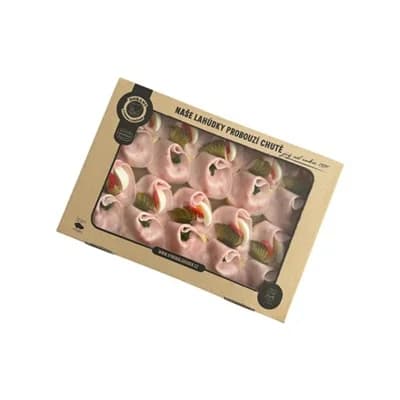 Box chlebíčků se šunkou 10 x