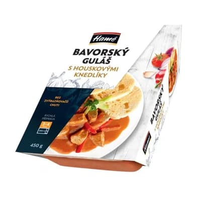 Hamé Bavorský guláš s knedlíkem