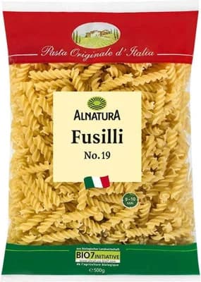 ALNATURA BIO Fusili/vřetena semolinové těstoviny