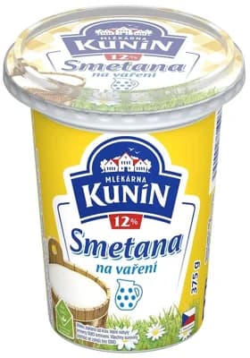 Mlékárna Kunín Smetana 12%