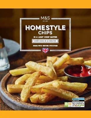 Marks & Spencer Bramborové hranolky v těstíčku