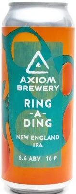 Axiom Brewery Ring a Ding Pivo plech