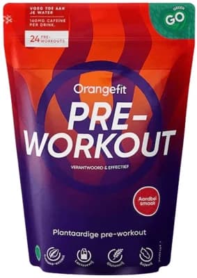 Orangefit Plant Pre-Workout - jahoda