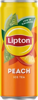 Lipton Ledový čaj černý broskev plech