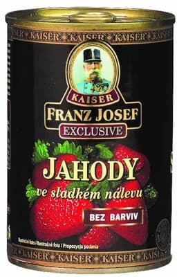 Franz Josef Kaiser Jahody ve sladkém nálevu