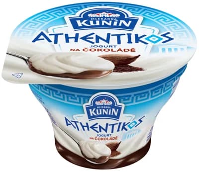 Mlékárna Kunín Athentikos jogurt na čokoládě