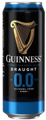 Guinness Draught Stout 0.0% plech