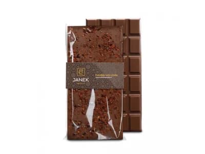 JANEK Mléčná čokoláda s chilli