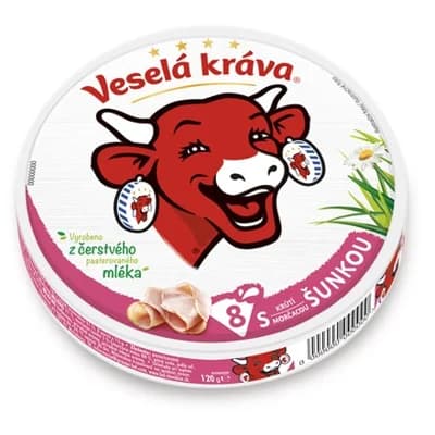 Veselá Kráva sýr tavený chlaz. 120 g