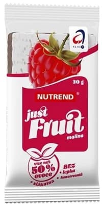 Nutrend Just Fruit Ovocná tyčinka malina
